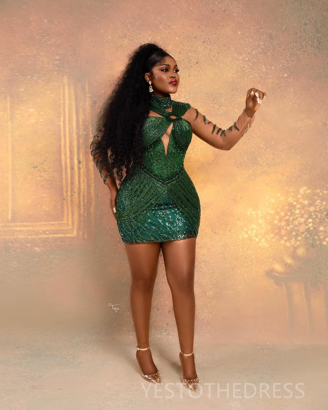 2025 Plus Size Deep Dark Cocktail Dresses For Women Short Mini Dress Illusion Sheath Beaded Lace Tassel Homecoming Dresses Mini Gown For Nigeria Black