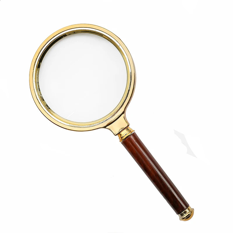 Handheld HighDefinition Old Magnifying Glass Childrens Reading for The Elderly People 250804