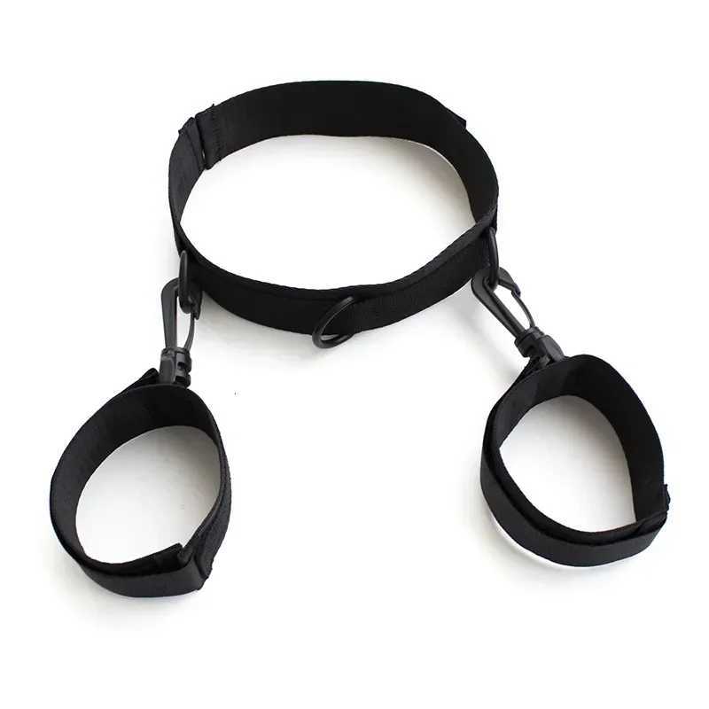 Bondage Hand Cuffs Sex Belt for Couples Sex Bondage Set Erotic Toys Handcuffs Neck Collar Wrist Restraints Adult Games Sex Toys XJ250813