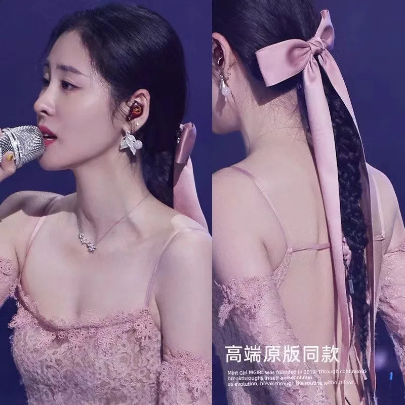 1 Piece Big Size Sweet Bow Ribbon Hair Clip for Girl Romantic Fashion France Style Women Hair Barrettes Cute Hair Accesories 250812