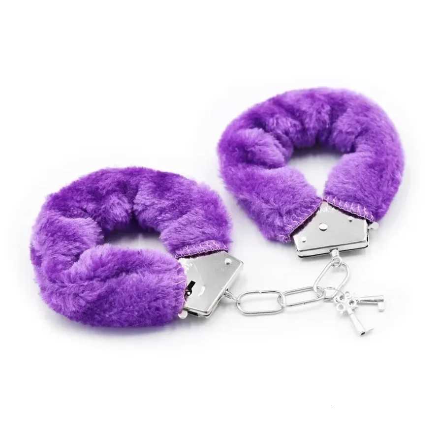 Adult products bundled with husband and wife restraints educational toys sex toys plush handcuffs. XJ250813