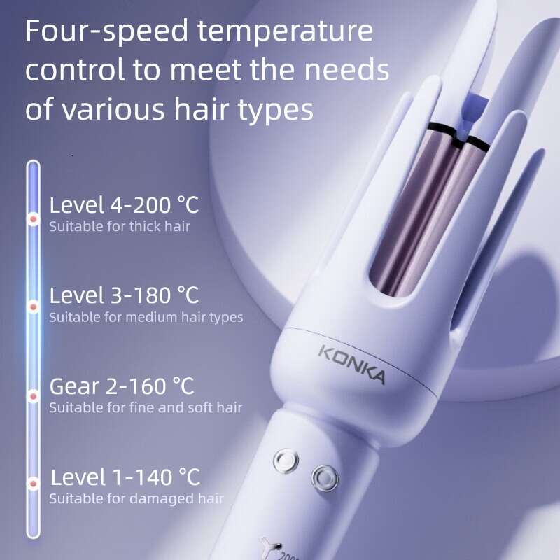 Premium Selection Konka Negative Ion Electric Automatic Lazy Magic Curling Iron Long Lasting