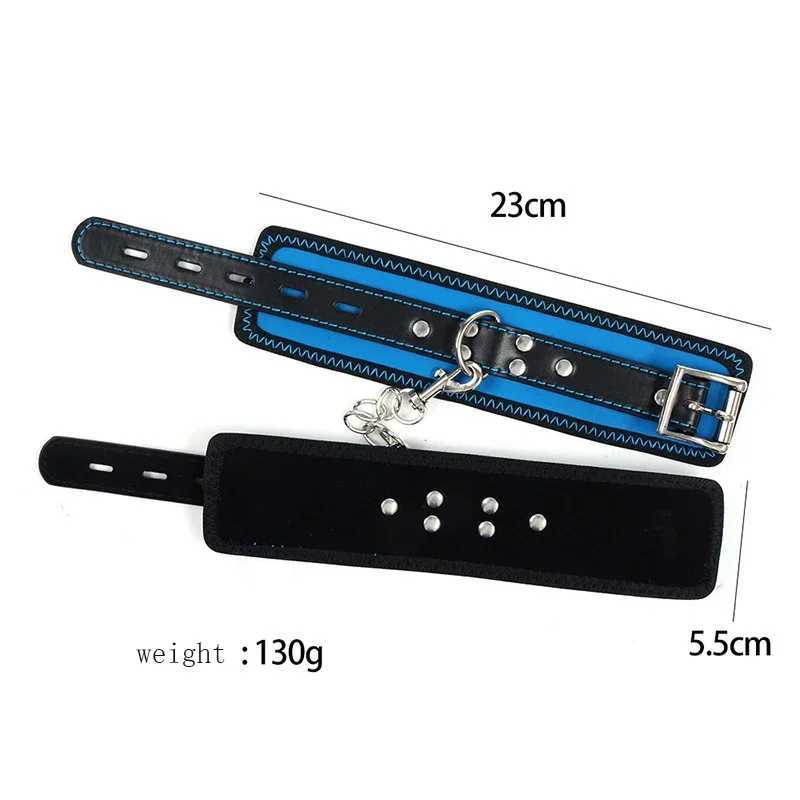 Handcuffs Locking Buckle BDSM Erotic Accessories Bondage Restraints Cuffs Flirting Fetish Adult Couples Games Sex Products XJ250813