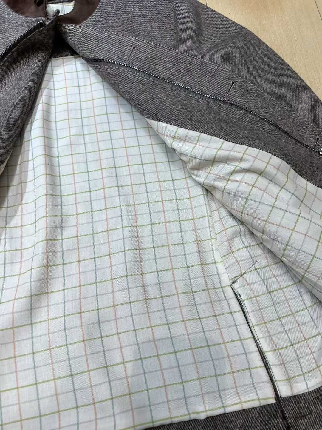 Winter-autumn classic womens turn-down collar wool jacket Z250813