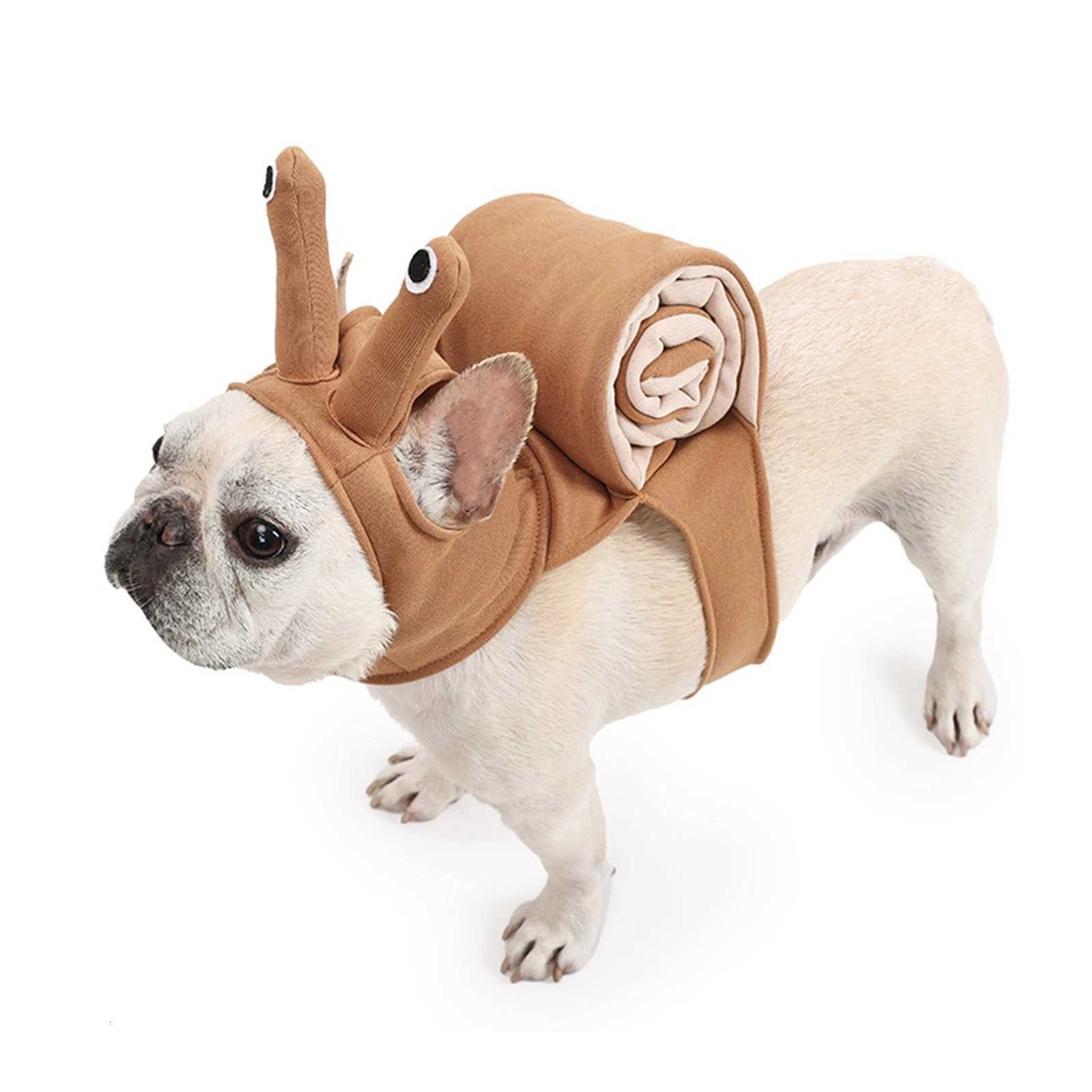 Snail Headpiece Novelty Puppy Costume Pet Halloween Dog Costumes Dog Costumes Festival Party Cosplay Outfit Pet Accessories XJ250813