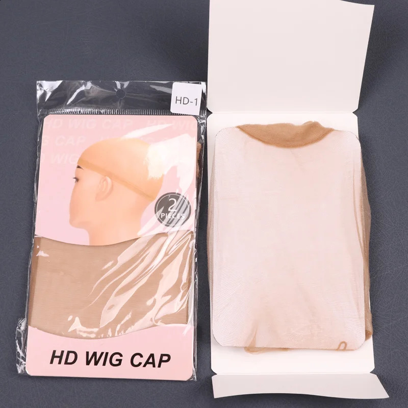 Hd Wig Cap 5/10Packs Ultra Thin Stocking Wig Cap For Lace Wigs Hairnets Invisible Hair Hat Stocking Wig Caps With Elastic Band 250812