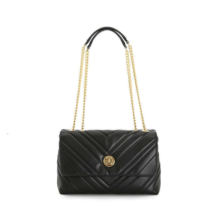 New cowhide niche single shoulder crossbody chain small high-end quilted versatile wandering women's bag