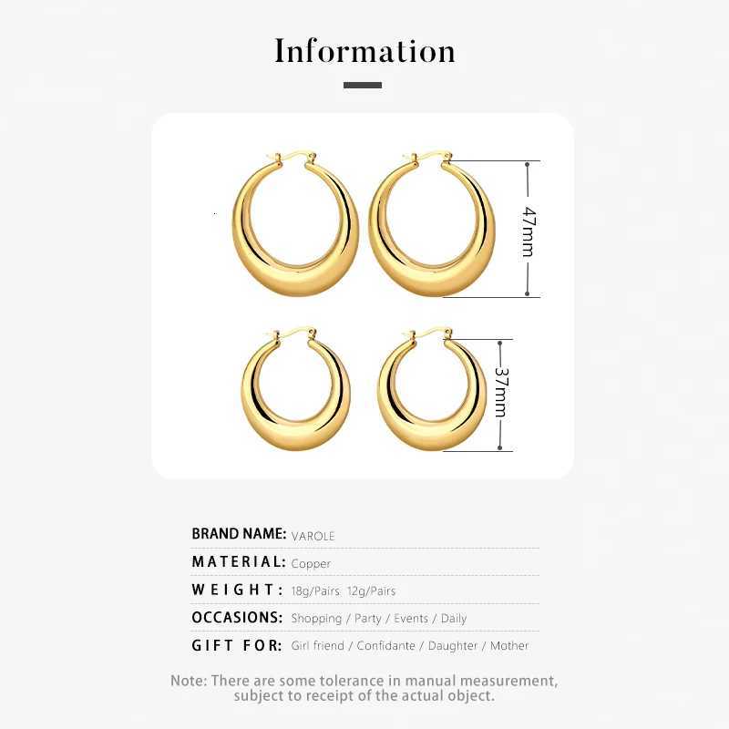 Round Blank Hoop Earrings Gold Color Fashion Jewelry For Women Cute Geometric Circle Hoops Earings Gift Aros Y250812