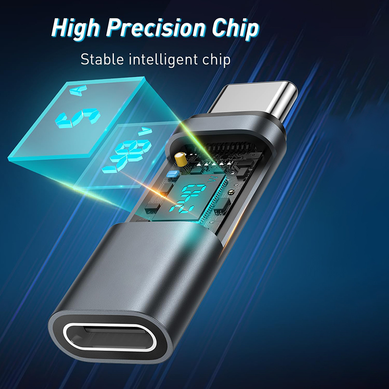 High-Speed 40GBPS USB Type-C Charger Connector - Supports Up To 240 Watts of Quick Charge Output