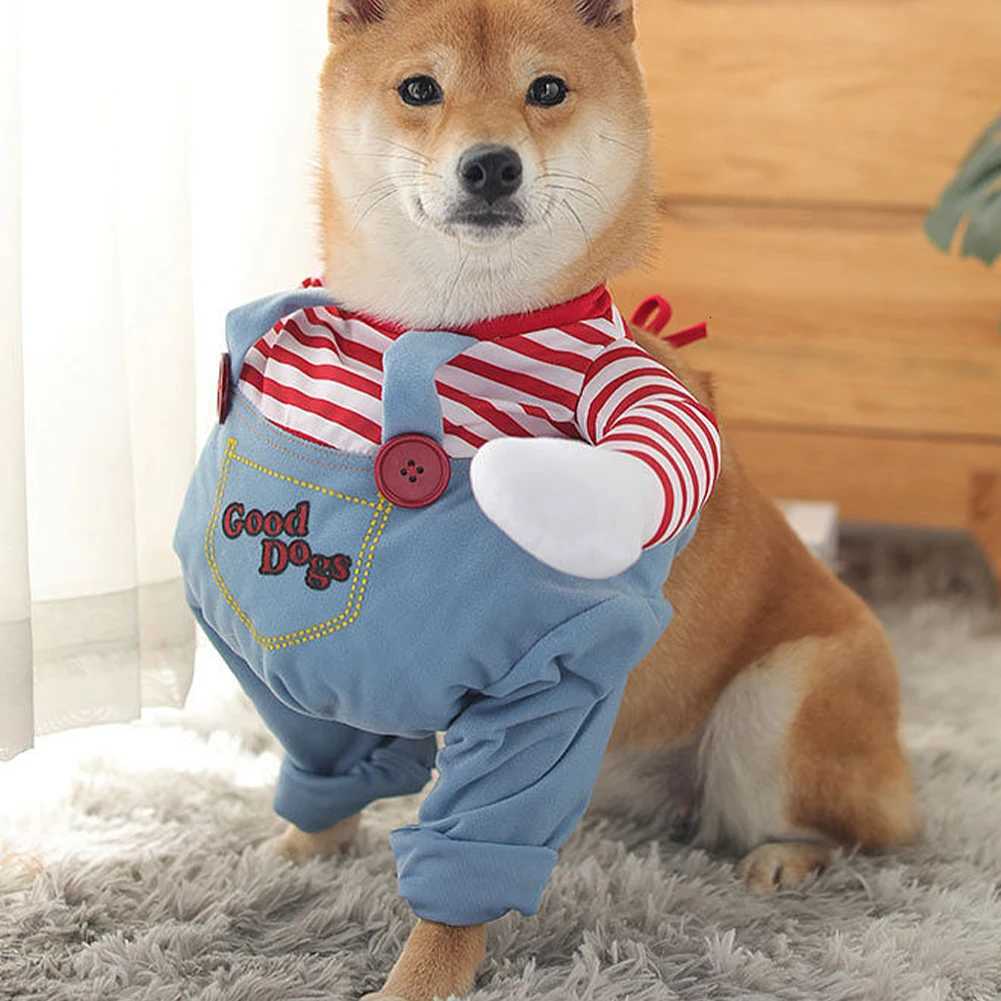 Funny Dog Costumes Adjustable Pets Role Playing Costume Holding Knife for Small Medium Large Extra Large Dogs Pets XJ250813