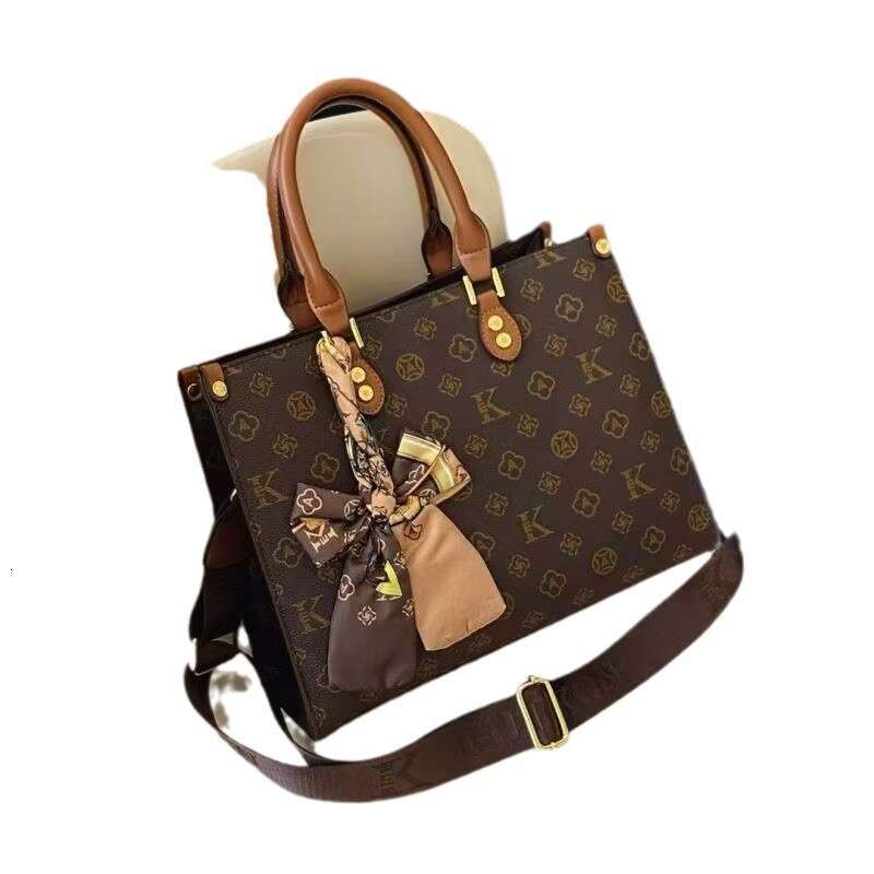 Gutiko Quality Light Luxury New Style Elegant High-End Fashion Printed Versatile Single Shoulder Crossbody Large Capacity Commuter Bag