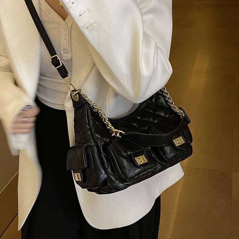 Hot Selling Spring New Women's Large Capacity Commuter Tote - Simple Personalized Design, Ideal Shoulder & Casual Messenger Bag Designer Bags