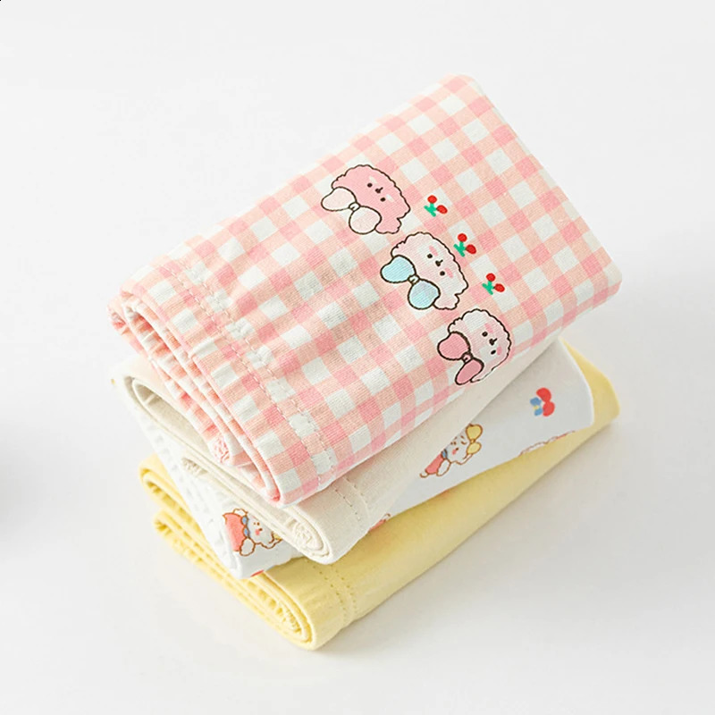 4PcsSet Girl Underwears Cute Cartoon Baby Underwear Soft Cotton Girls Panties Children Breathable Boys For 250812