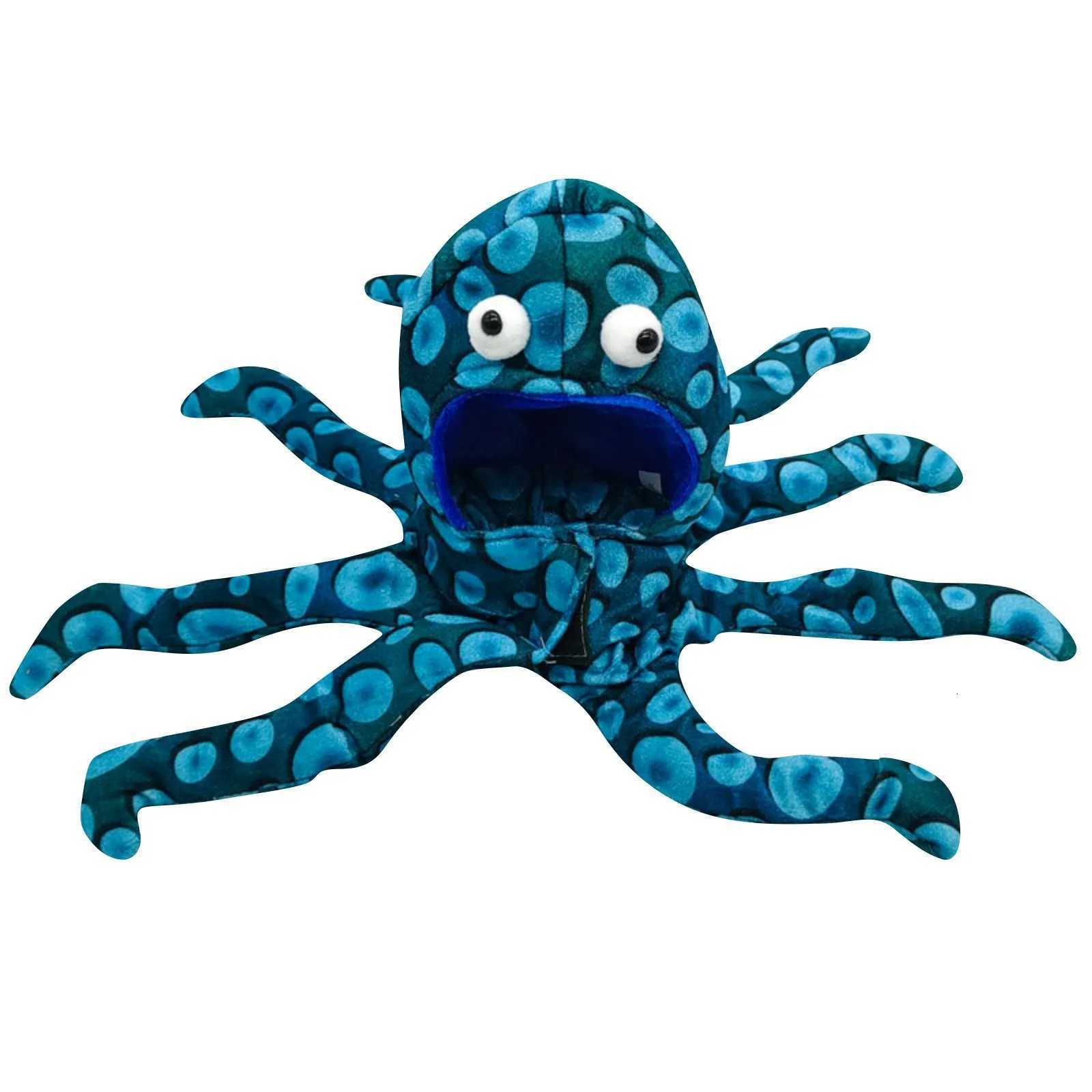 Funny Halloween Costumes Dog Cat Octopus Costumes Funny Octopus Costume Headwear For Small Dogs Chihuahua Pug Party OutfitsXJ250813
