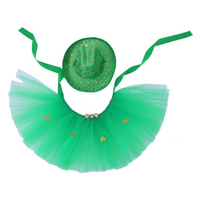 Best-Irish Festival Pet Costumes Cats And Dogs Shamrock Hats Pet Tutu Cowboy Hats Funny Pet Costumes XJ250813