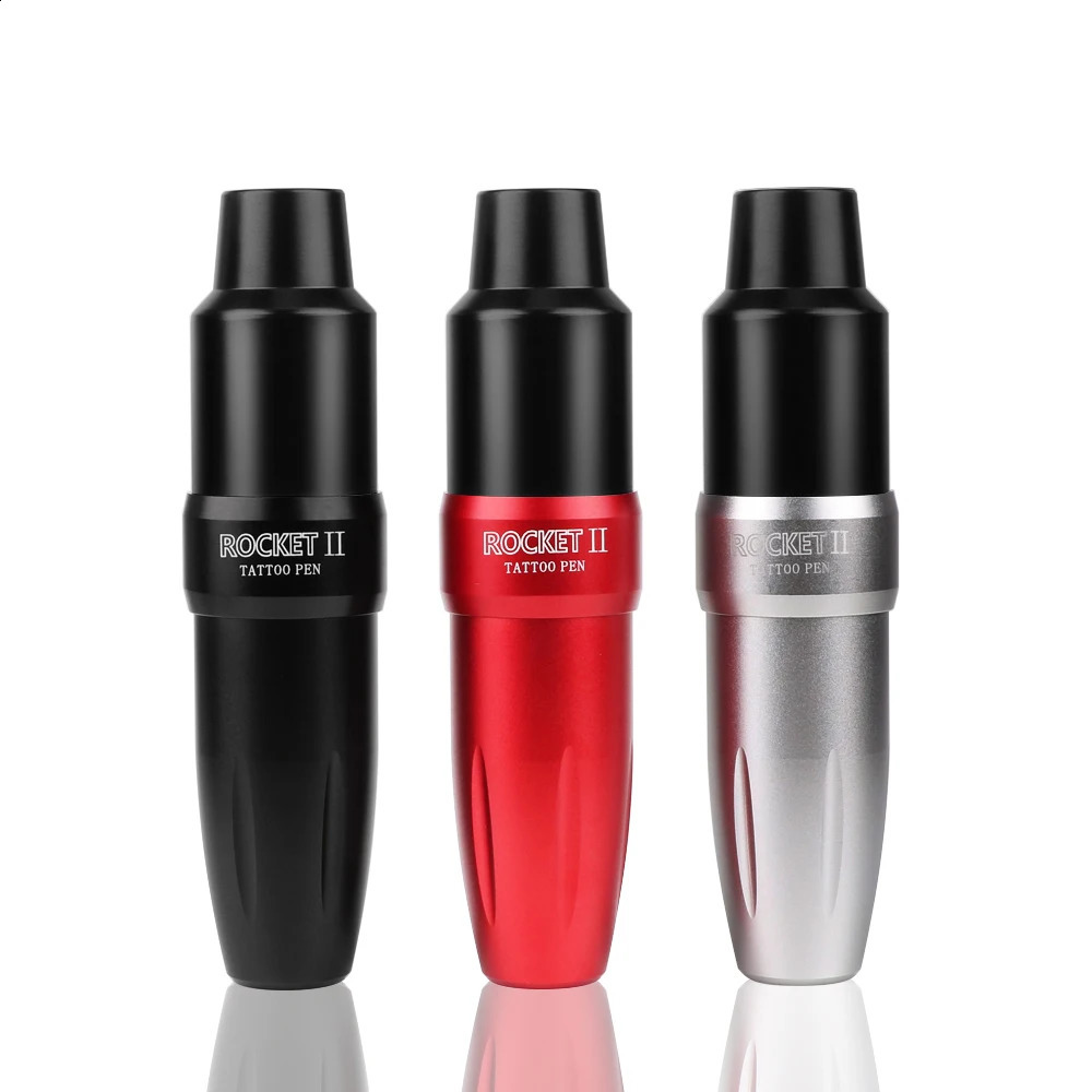 Rocket II Professional Tattoo Machine Pen RCA Interface Japanese Motor Powerful Lining And Shading Rotary Gun Set 250809