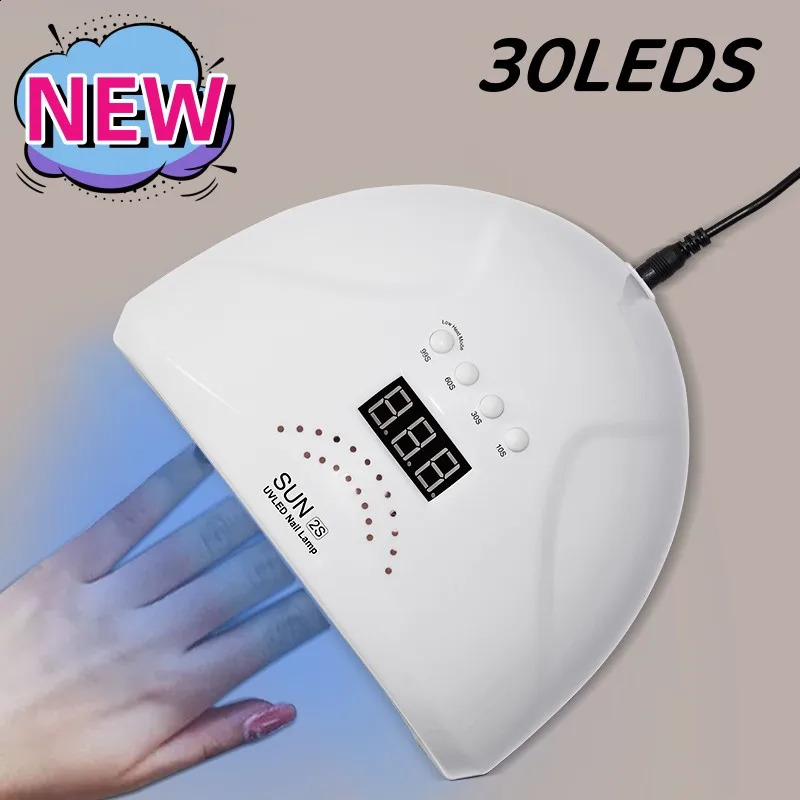 Nail Dryer LED Nail Lamp UV Lamp for Curing All Gel Nail Polish With Motion Sensing Manicure Pedicure Salon Tool 250807