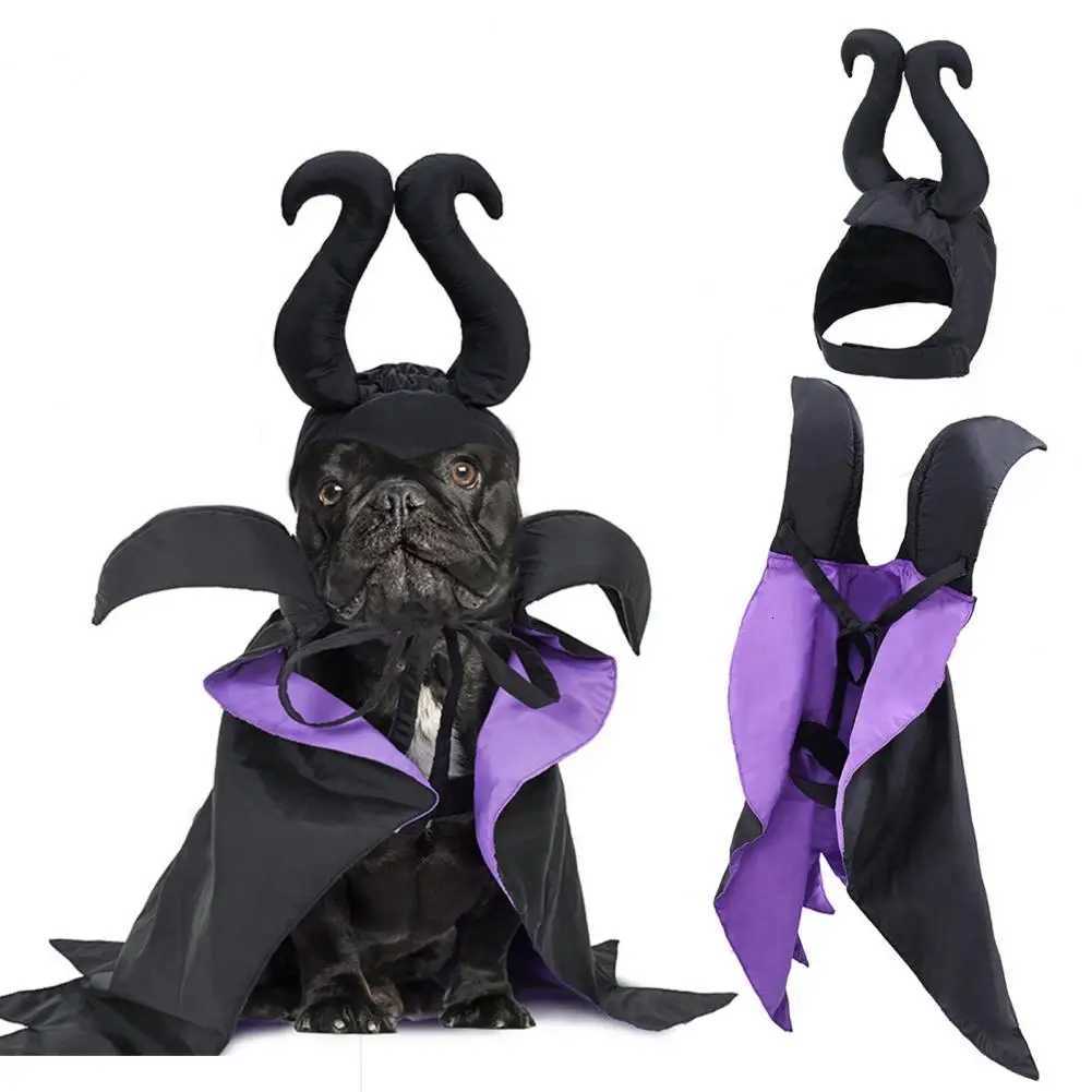 Pet Costume Set Dog Halloween Witch Clothes Cat Cloak Funny Dog Wizard Outfit Mantle Apparel Cosplay Party Dress for Halloween XJ250813