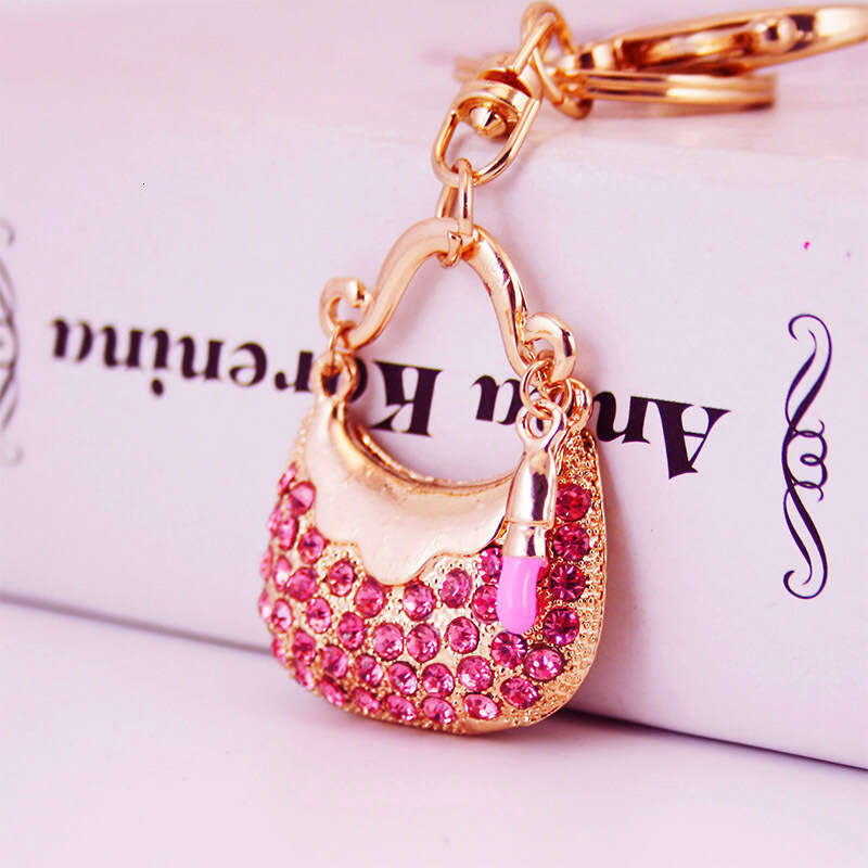 Alloy Handbag Car Women's Bag Accessories Keychain Metal Pendant Small Gift 1187
