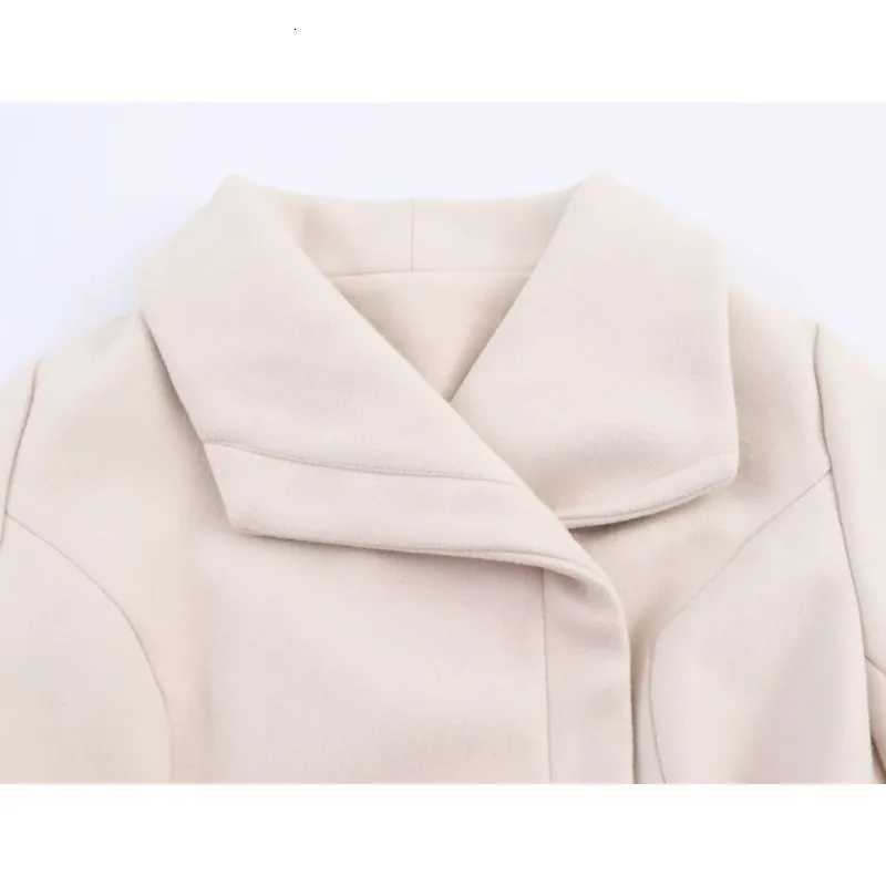 HipSeam Women Fur Overcoat With Belt Autumn Comfortable Lapel Long Sleeve Women Coat Pocket Decoration Female Top Z250813