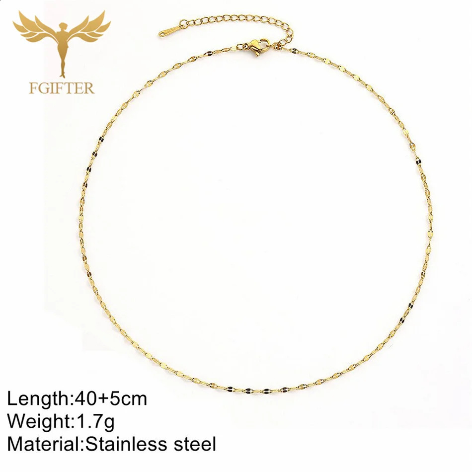 Stainless Steel Clavicle Chain Zircon Charm Copper Necklace Moon White Pearl Flake Drop Choker Womens Wedding Gift Boho Jewelry 250811