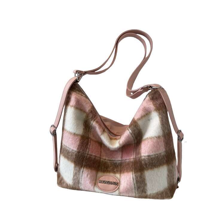 Designer Bags Large-capacity checkered hand-held tote bag for women, new fashion trend single-shoulder and double-shoulder bag,High quality crossbody 