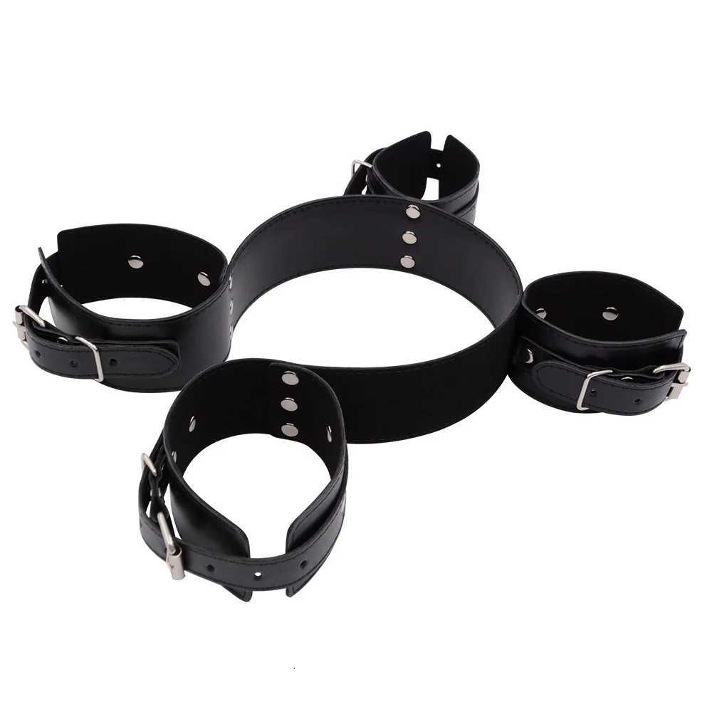 Erotic Sexy Puppy Play Wrist Ankle Cuffs Restraints Bondage Couples Adult Games Sex Toys for Women Erotic Handcuffs XJ250813
