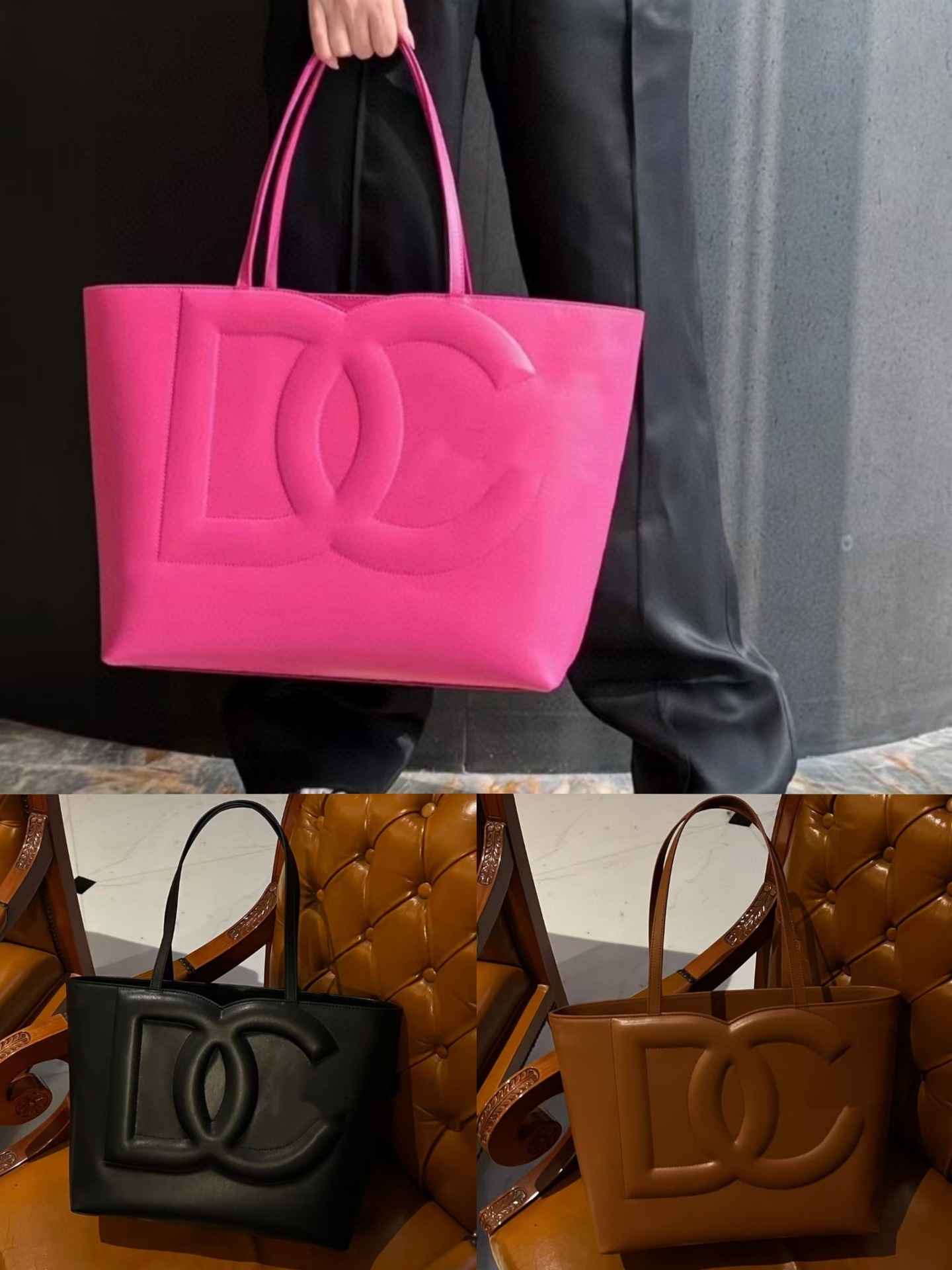 Women Bag New Large Capacity Shopping Bags Bags Genuine Leather Fashion Trend High Feeling Handbag Slanting Cross Shoulder Casual Tote Bag