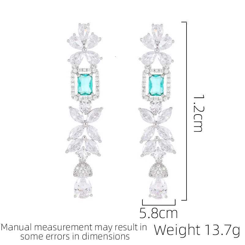 SUYU Light Luxury Exquisite Temperament Design Fashionable And Elegant Earrings Exaggerated And Atmospheric Long Earrings Y250812