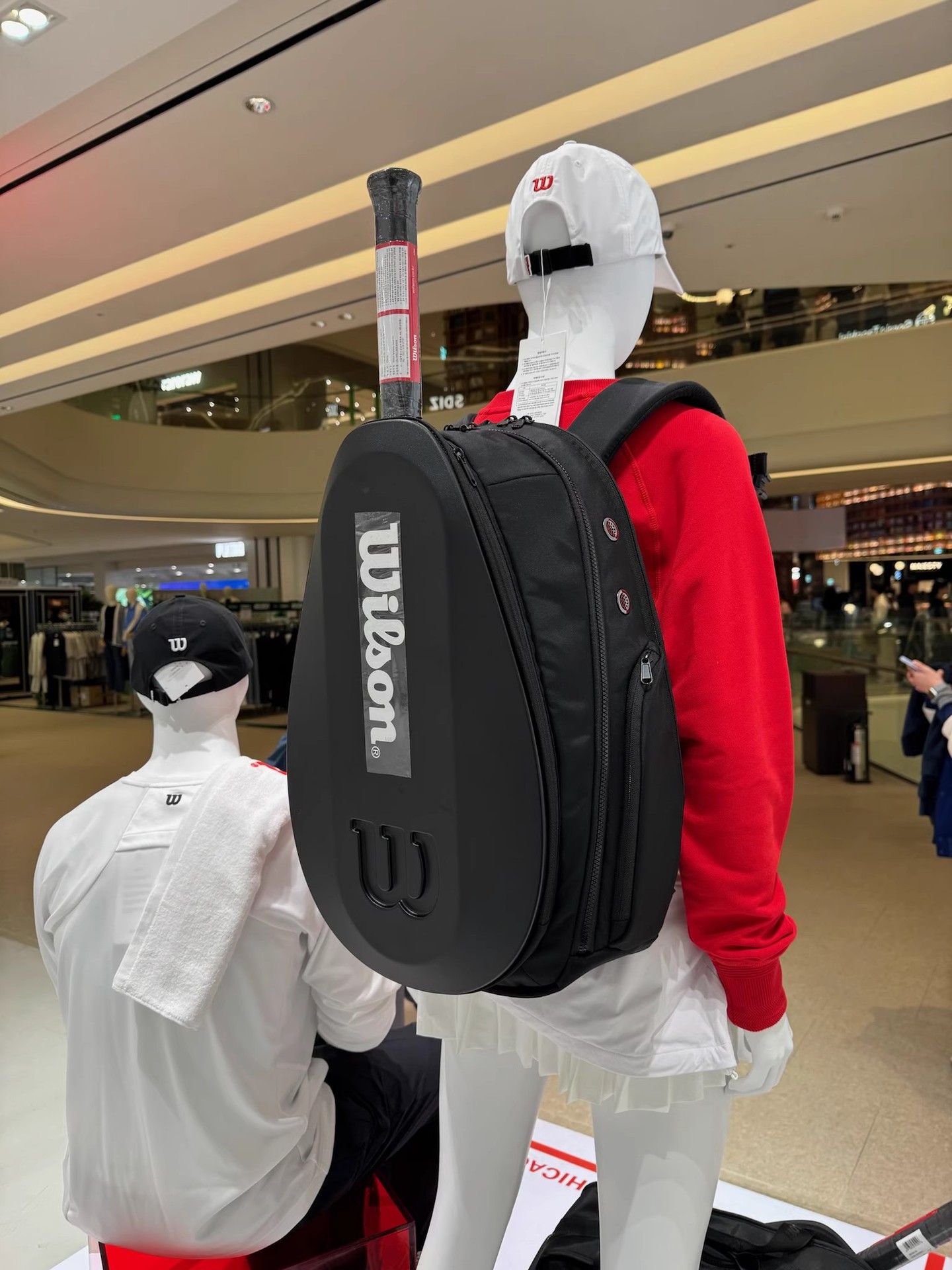 Tennis Racket Bag Sport Accessories Men Women Tennis Badminton Sport Bags Tennis Backpack for 1-2 Rackets