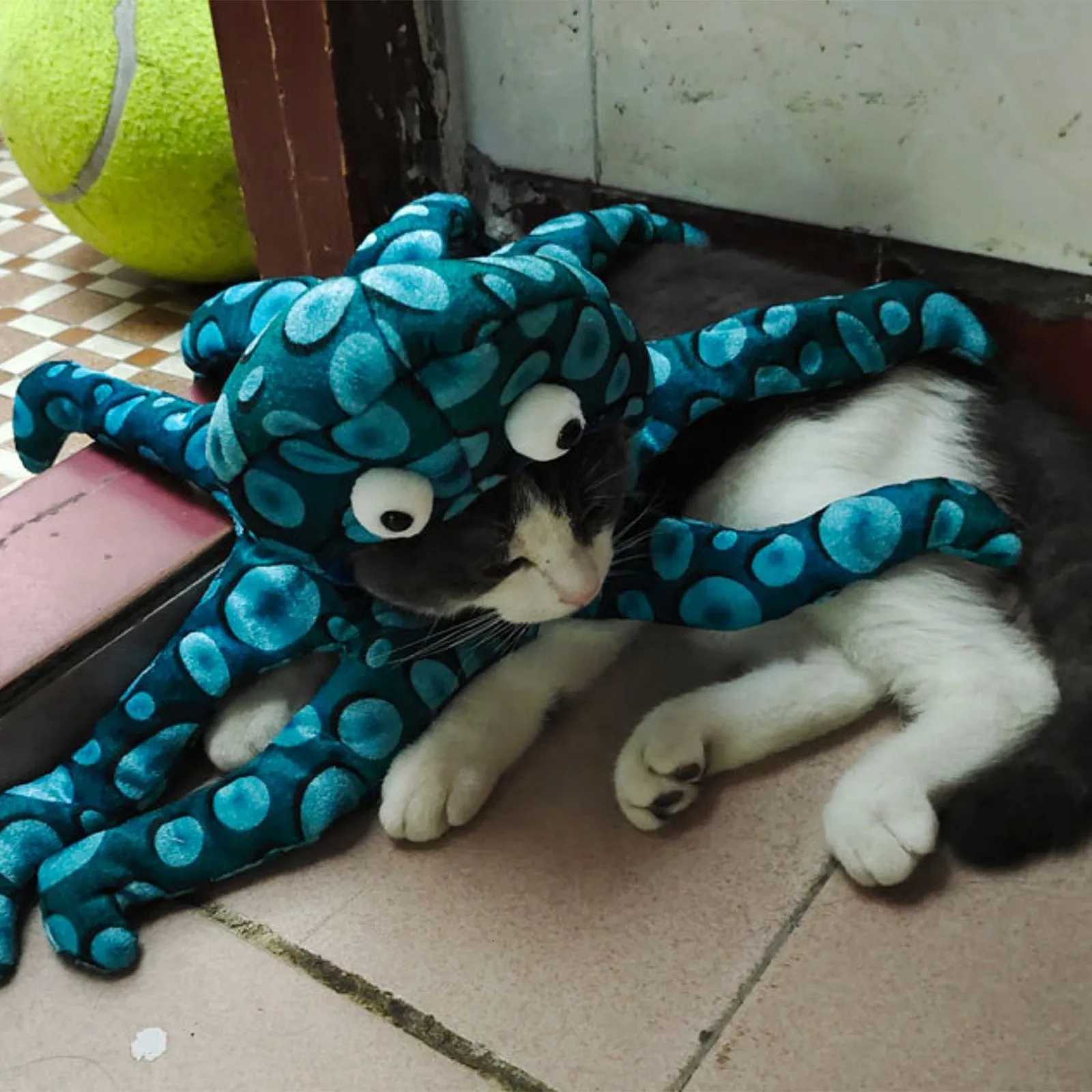 Funny Halloween Costumes Dog Cat Octopus Costumes Funny Octopus Costume Headwear For Small Dogs Chihuahua Pug Party OutfitsXJ250813