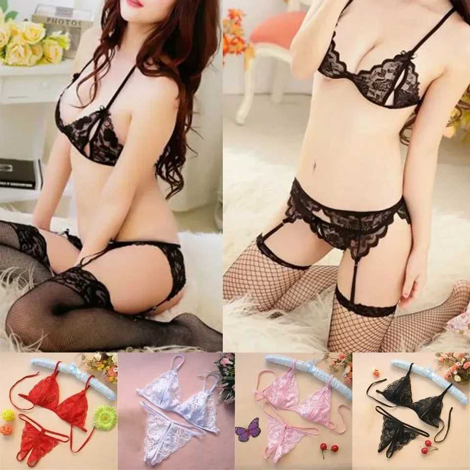 2022 Lingerie Femme Sexy Women Lady Sexy Lingerie Lace Underwear Sleepwear G-string Sexy Lingerie For Women XJ250812