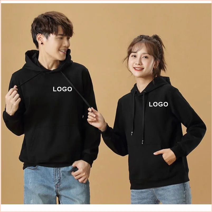 100 Cotton Hoodie Fashion Mens Pullover Hoodies And Sweatshirts Customized Print Embroidery Casual Hooded Shirt 250729