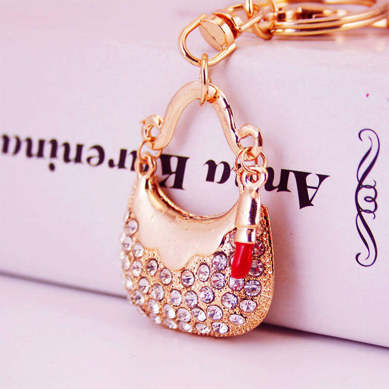Alloy Handbag Car Women's Bag Accessories Keychain Metal Pendant Small Gift 1187
