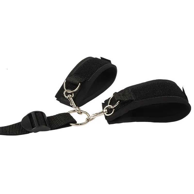 Sex Bondage Set With Collar Handcuffs Ankle Restraints Adjustable Thigh BDSM Sex Toy Restraints SM Bondage Sex Toy For CouplesXJ250813