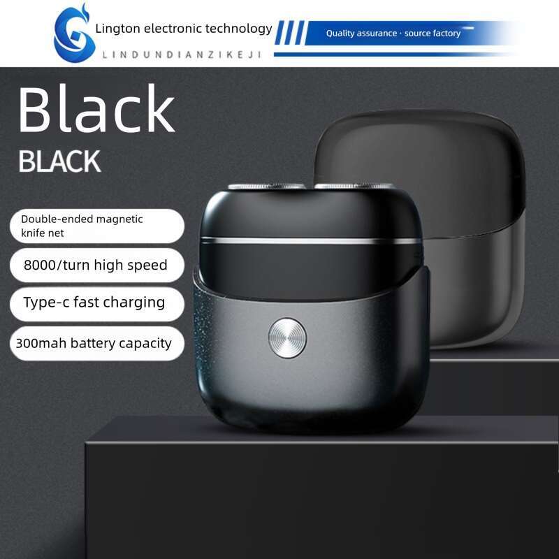 Mini Dual Head Shaver Portable Men S Full Body IPX Waterproof Rechargeable Beard Trimmer