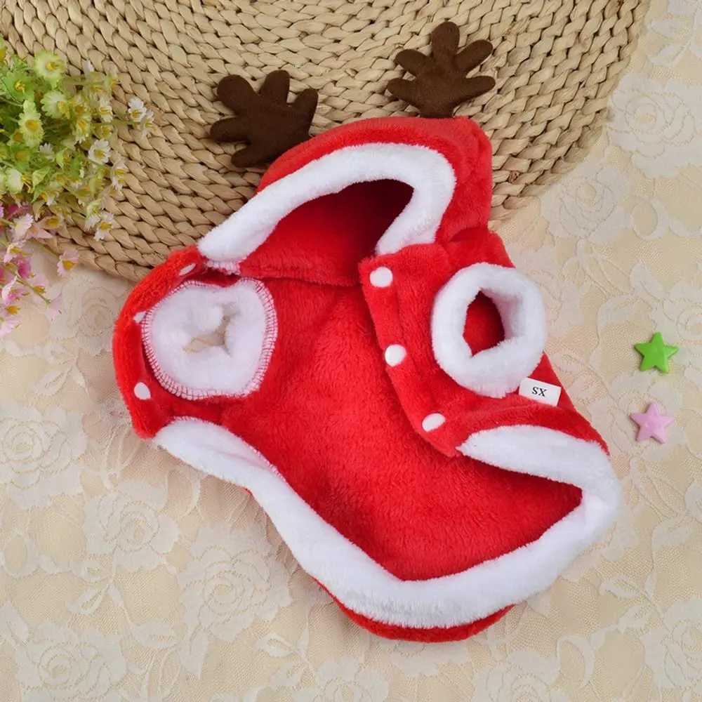 100% Cotton Fleece Teddy Dog Pet Supplies Christmas Hoodies For Small Dogs Cats Dog Costume Dog Clothes Pet Clothing Dog JumpsuitsXJ250813