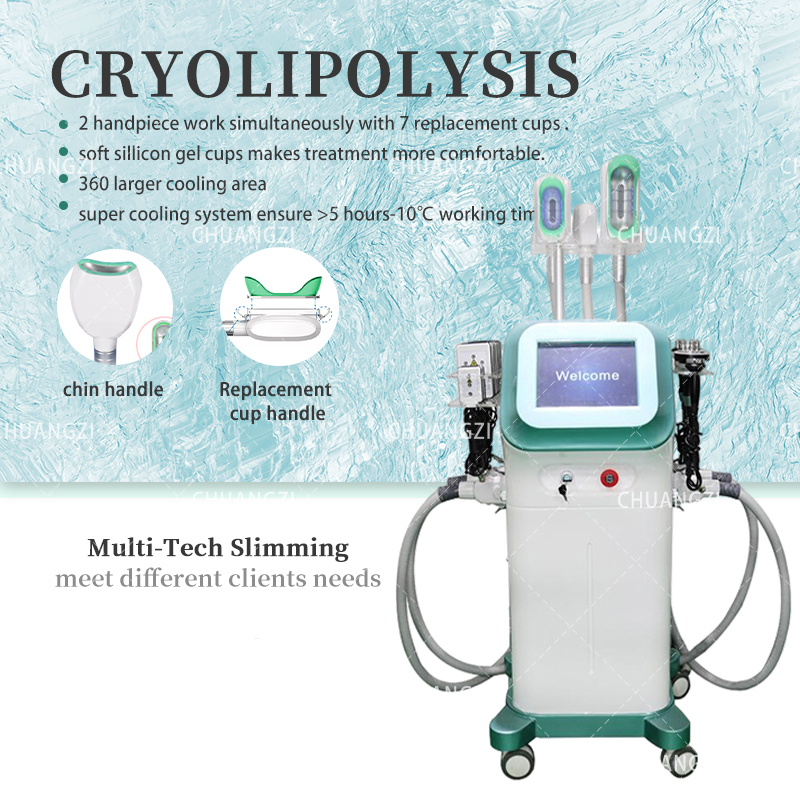 Professional Fat Freezing and Skin Tightening Machine For Beauty Clinic Body Shaping and Cellulite Reduction Treatment