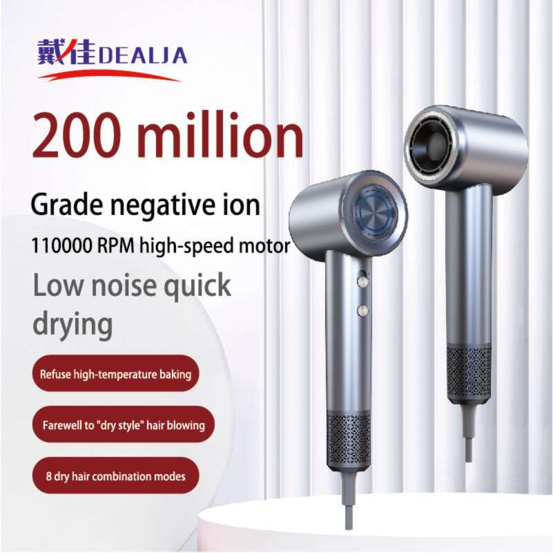 Negative Ion Technology Smart Thermostat-Controlled Electric Blow-Dry Kit - Gentle On Your Tresses!