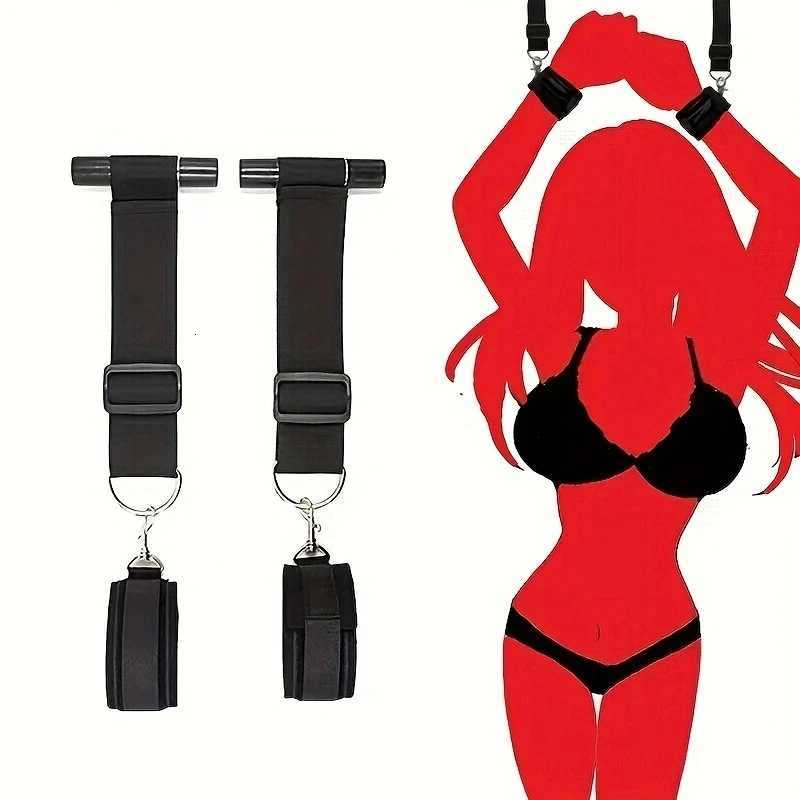 Sex Toys Alternative Toys Door And Window Hanging Handcuffs Couples Flirting Handcuffs Bondage Suspenders W250813