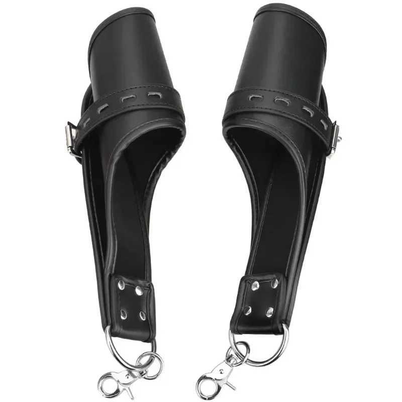 Sex Bondage Strap Adult Games Cuffs Restraint Hanging Handcuffs Leather Ankle Wrist Suspension Erotic Sex Toys for Women XJ250813