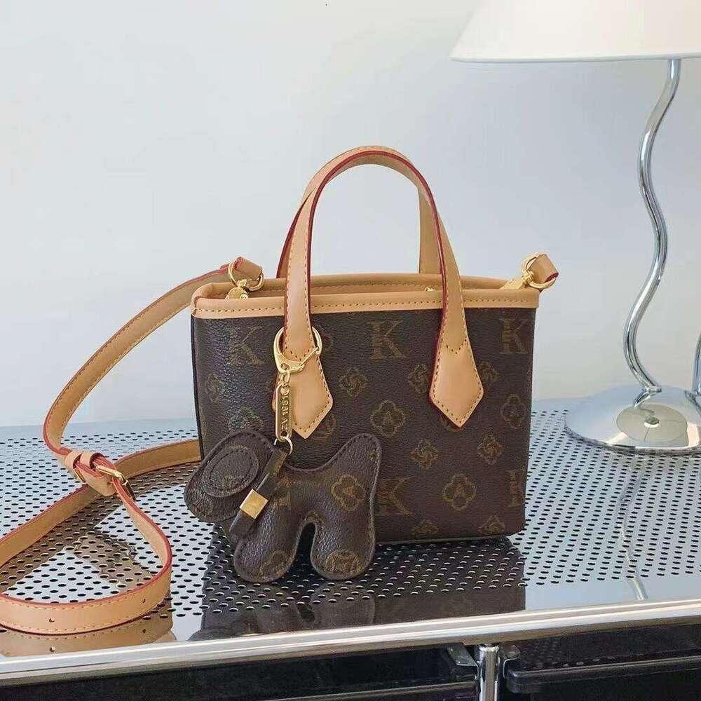 Gutiko 2024 New Crossbody for Women, Internet Celebrity Basket Bag, High-Value Printed Stylish Korean Small Bag