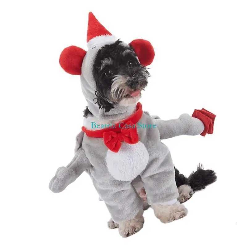 Holiday Pet Costume Set Celebratory Pet Attire Fashion Pet Party Wear Cats and Dogs KXRE XJ250813