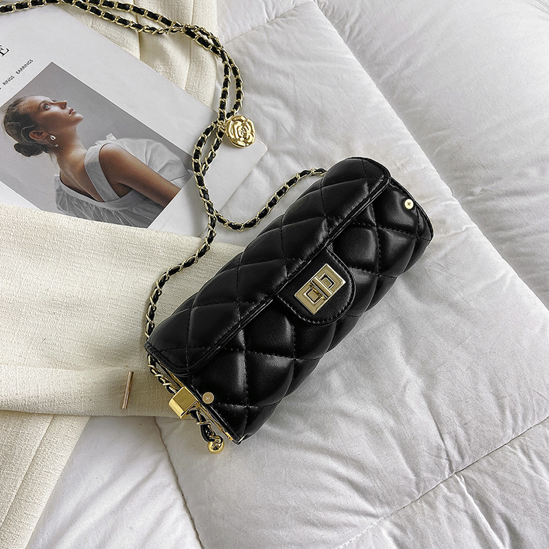 Designer bag free shipping hot Light luxury outdoor barrel shaped bag simple and versatile classic crossbody bag