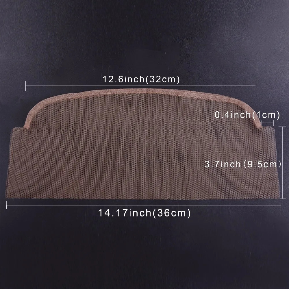 5Pcs/lot 13X4 inch Lace Net for Making Closure Basement Foundation for Making Lace Top Closure Wig Accessories for Making Wigs 250812