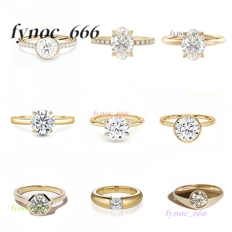 2ct 3ct 5ct Lab Grown Diamond 14K Yellow Gold Oval Eternity Ring 18K Oval Engagement Jewelry for Women