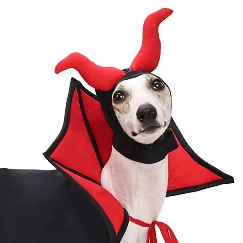 Dog Costume Cats Dog Vampires Costume Props Halloween Pet Photoshoots Cloak XJ250813