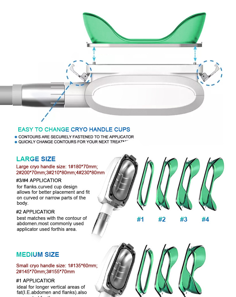 Professional Fat Freezing and Skin Tightening Machine For Beauty Clinic Body Shaping and Cellulite Reduction Treatment