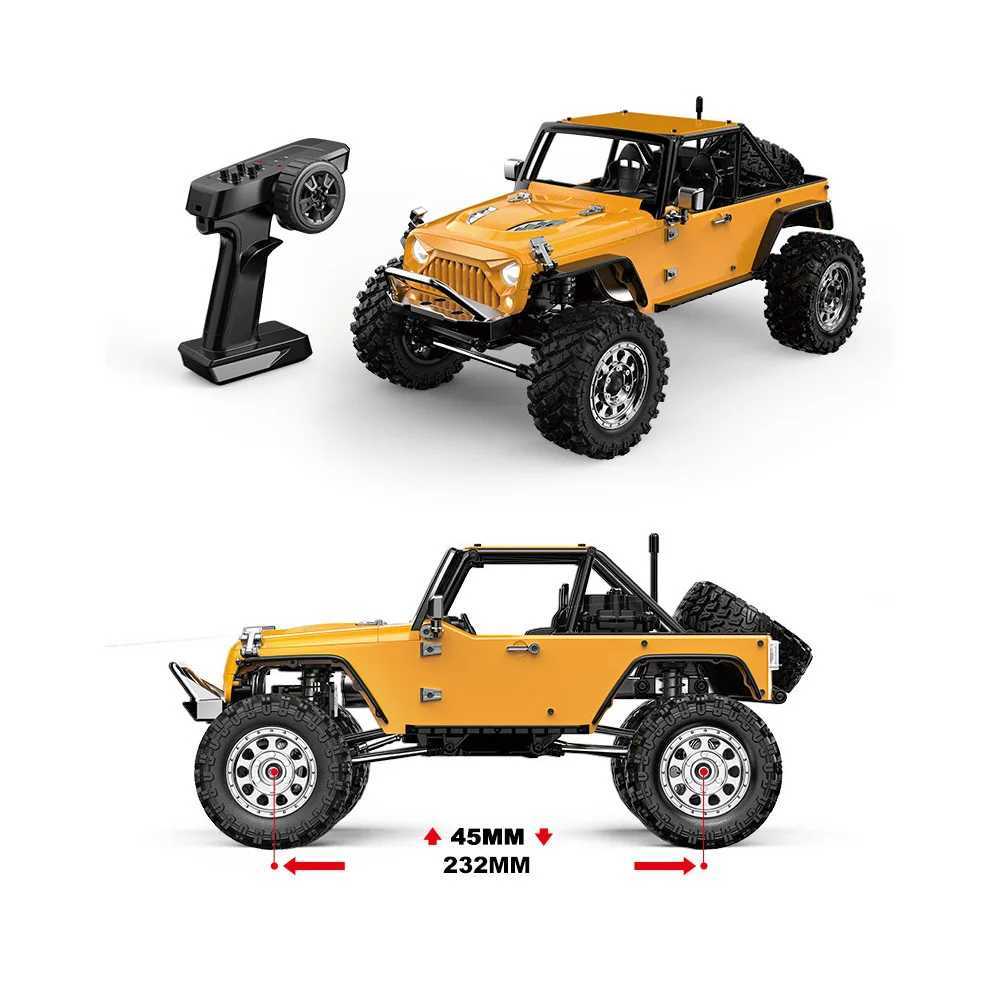 HYPER GO MJX H12Y H12Y+ 1/12 RC Car Brushless FOC 4WD Remote Control Car Climbing Off Road RC Crawler Z250813