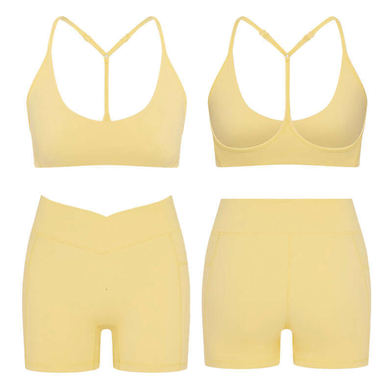 Women's Bamboo Fiber Sleeveless Quick Dry Yoga Set